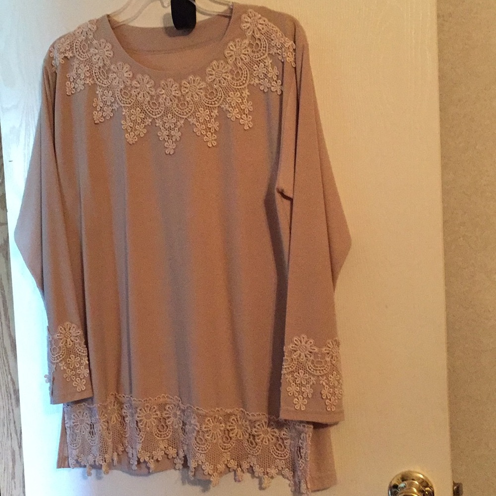 Pullover silk blouse